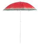 Beach garden umbrella adjustable watermelon
