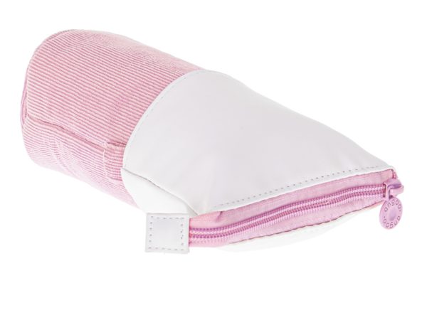 School pencil case tuba 2in1 pink