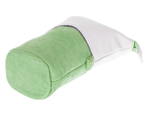 School pencil case 2in1 green