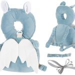Safety backpack for learning to walk bat