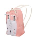 Kindergarten backpack baby rabbit pink