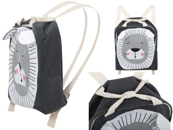 Kindergarten baby backpack lion