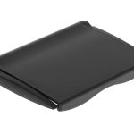 Laptop TV screen organiser shelf black