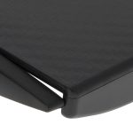 Laptop TV screen organiser shelf black
