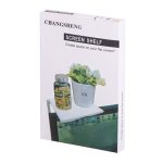 Laptop TV screen organiser shelf black
