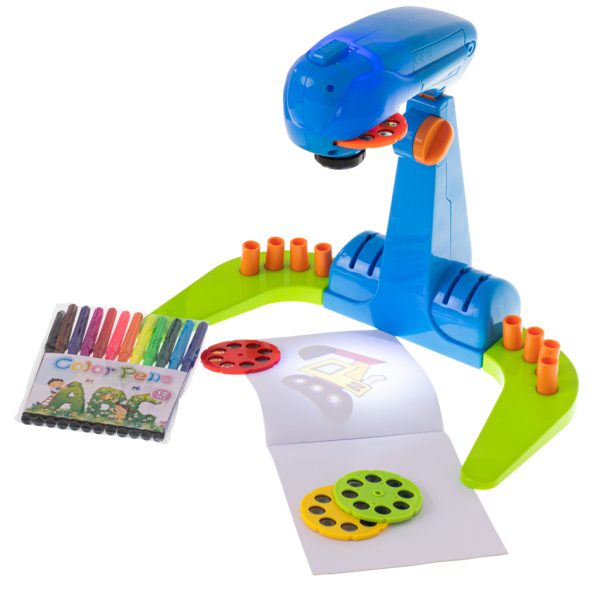 Drawing projector blue