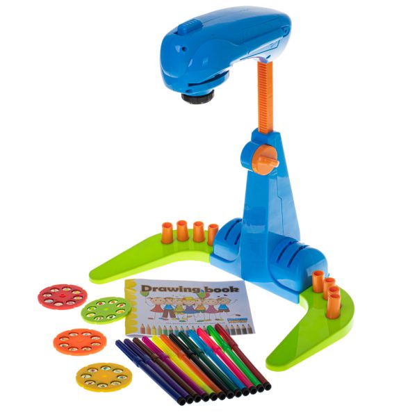 Drawing projector blue