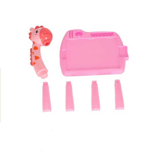 Projector table drawing table giraffe pink