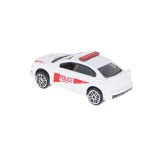 Metal car resorak police white 7cm