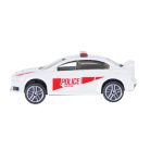 Metal car resorak police white 7cm