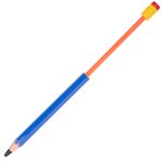 Syringe water pump pencil 54cm blue