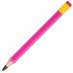 Syringe water pump pencil 54cm pink