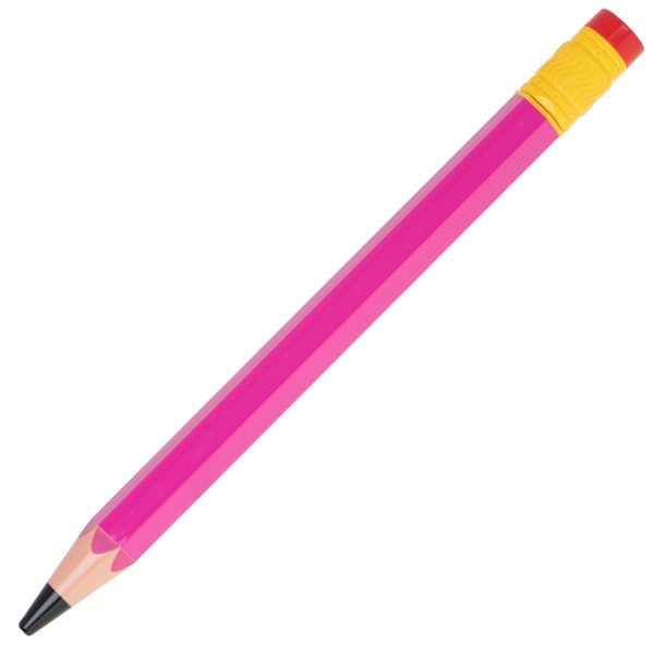 Syringe water pump pencil 54cm pink