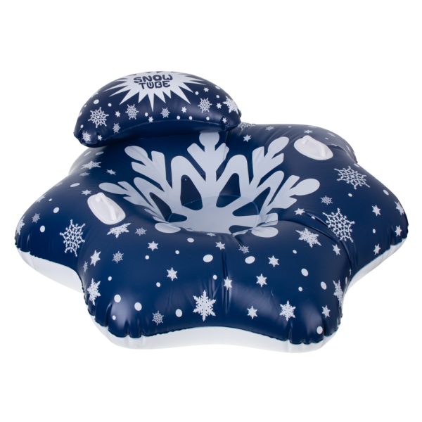 Snowflake inflatable snow wheel