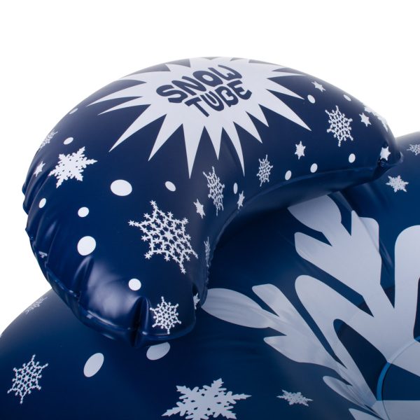 Snowflake inflatable snow wheel