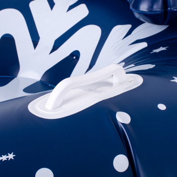 Snowflake inflatable snow wheel