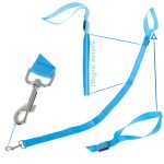 LED luminous dog leash 2.5x120cm blue