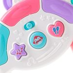 Interactive musical toy - tambourine White color