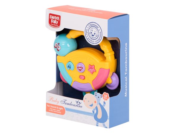 Interactive musical toy - tambourine