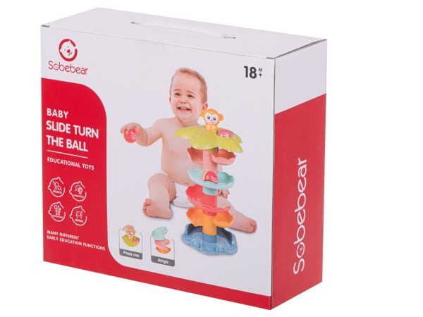Ball tower track ball slide