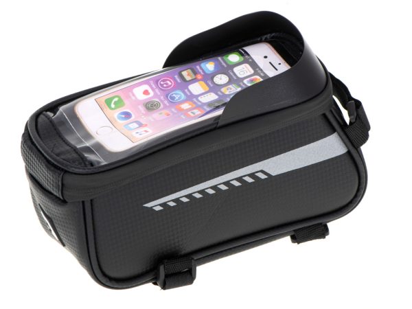 Bike bag pannier waterproof phone holder