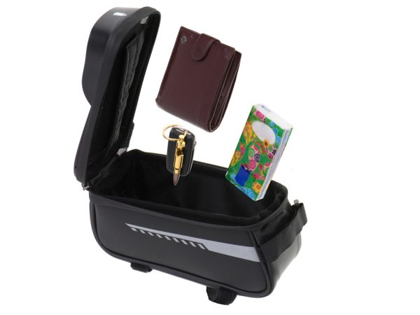 Bike bag pannier waterproof phone holder