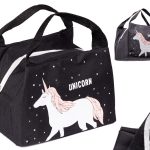 Thermal insulation bag breakfast lunch unicorn