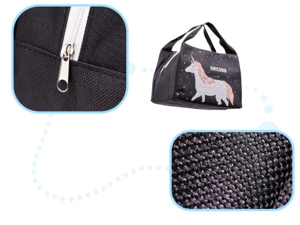 Thermal insulation bag breakfast lunch unicorn