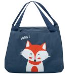 Thermal insulation bag breakfast lunch fox orange