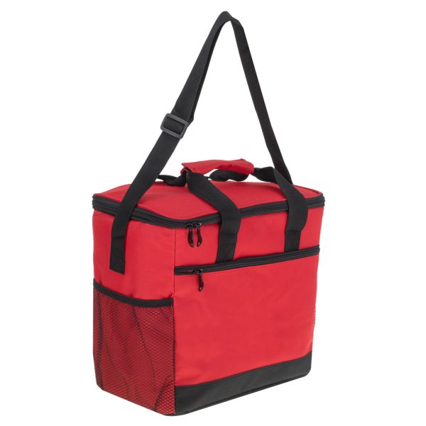 Thermal bag for lunch beach picnic 16l red