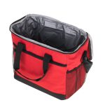 Thermal bag for lunch beach picnic 16l red