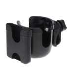 Bottle cup phone holder for bicycle pushchair