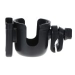 Bottle cup phone holder for bicycle pushchair