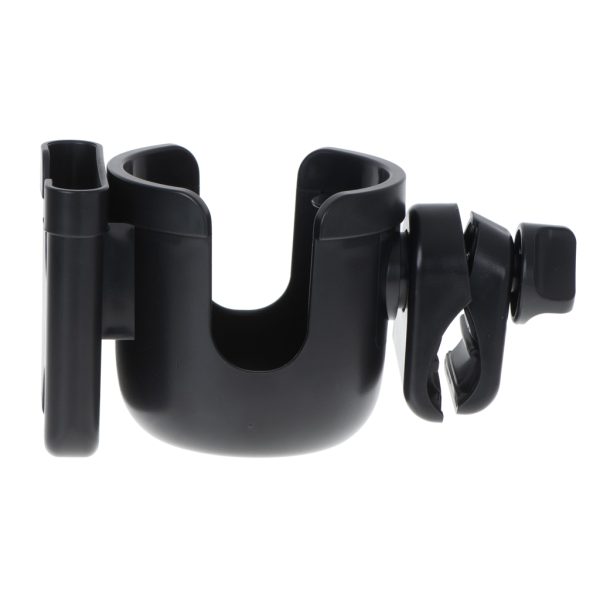 Bottle cup phone holder for bicycle pushchair
