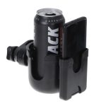 Bottle cup phone holder for bicycle pushchair