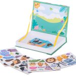 Ukladanka-puzzle-magnetyczne-zwierzeta-safari-47el-102006 Magnetic jigsaw puzzle safari animals 47el.