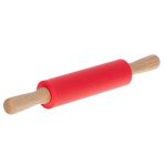 Silicone pastry roller 38cm red