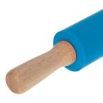 Silicone pastry roller 38cm blue