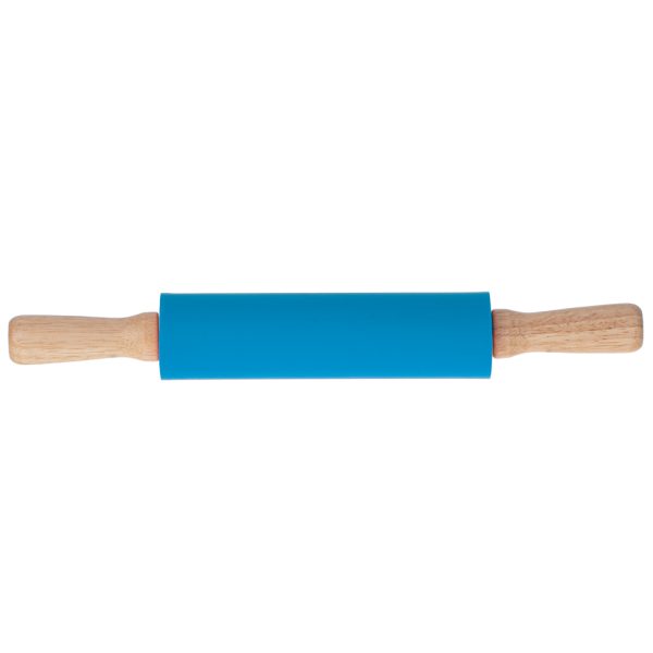 Silicone pastry roller 38cm blue