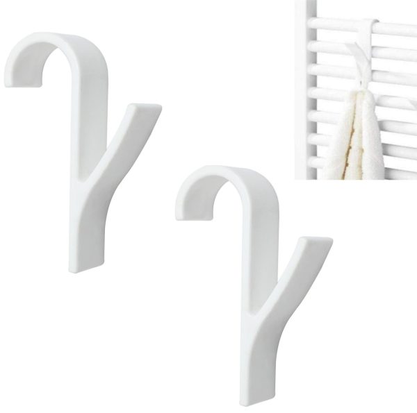 Bathroom radiator hanger hook