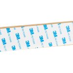 Self-adhesive hook 3 hooks silver