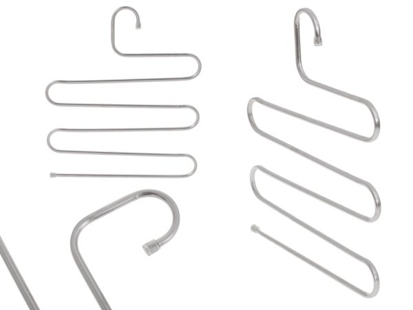 Wardrobe trouser hanger for 5 pairs