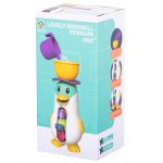 Penguin water wheel bath toy
