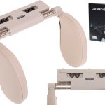 Head and neck adjustable headrest beige