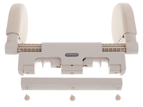 Head and neck adjustable headrest beige