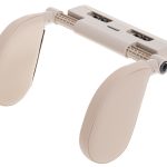 Head and neck adjustable headrest beige