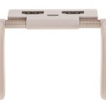 Head and neck adjustable headrest beige