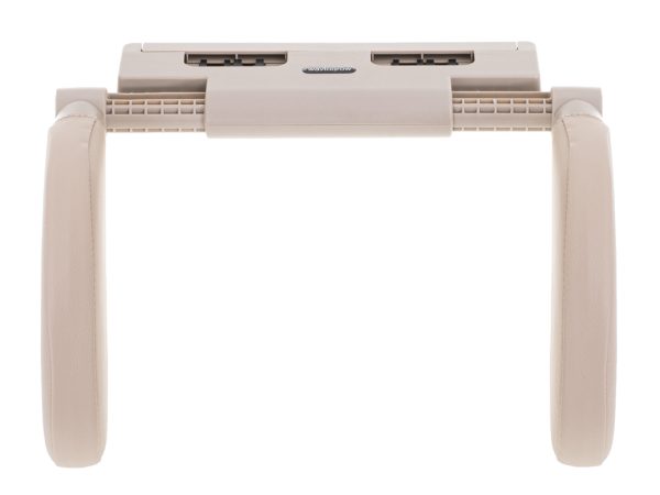 Head and neck adjustable headrest beige