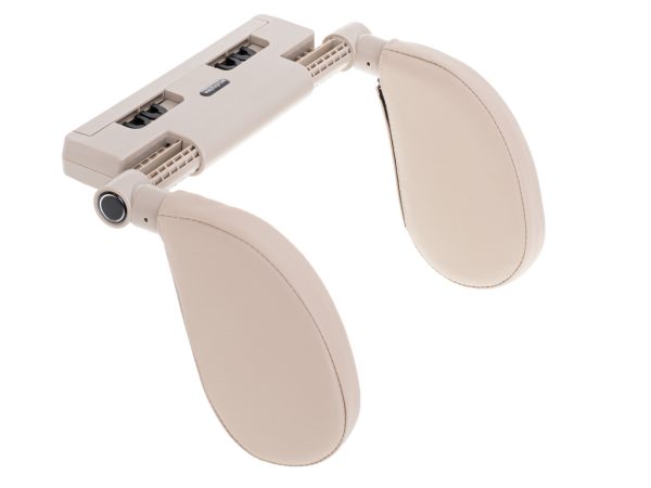 Head and neck adjustable headrest beige
