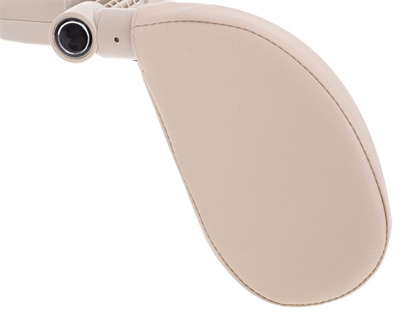Head and neck adjustable headrest beige